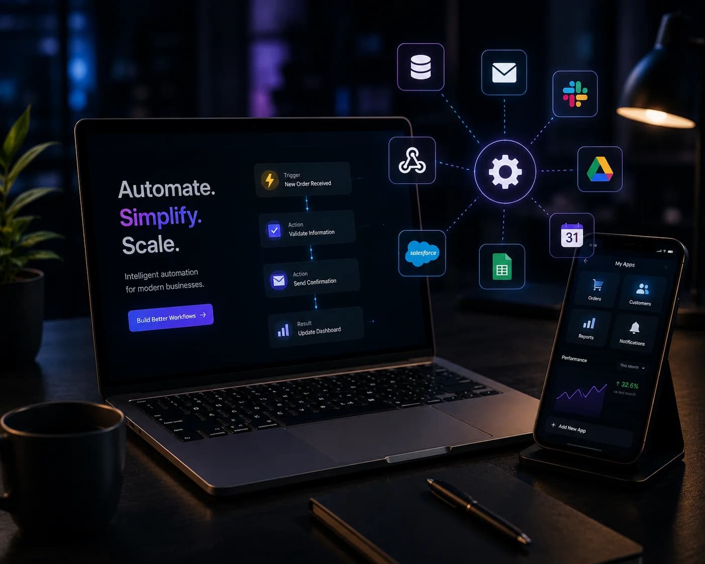 Automation & Apps service by Waka Consulting
