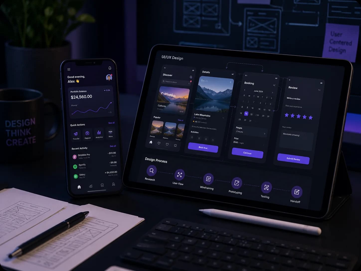 UI/UX Design service by Waka Consulting