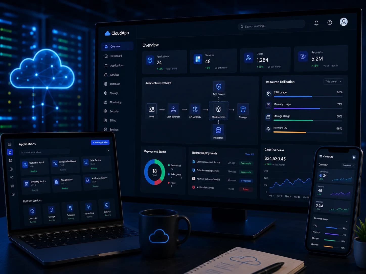 Cloud Application service by Waka Consulting